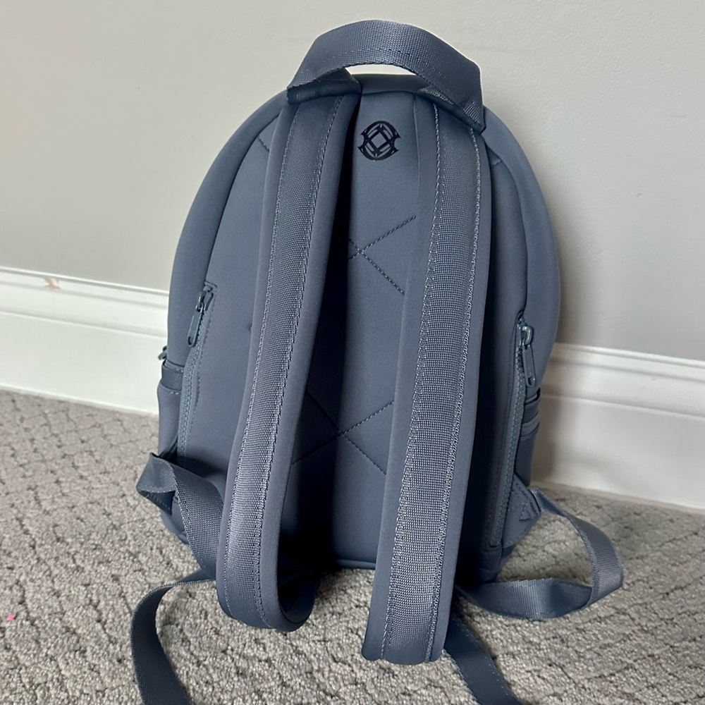 Dagne Dover Blue Unisex Backpack in grey-blue - Picture 2 of 2